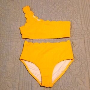 Old Navy Swim Suit Girl Yellow
